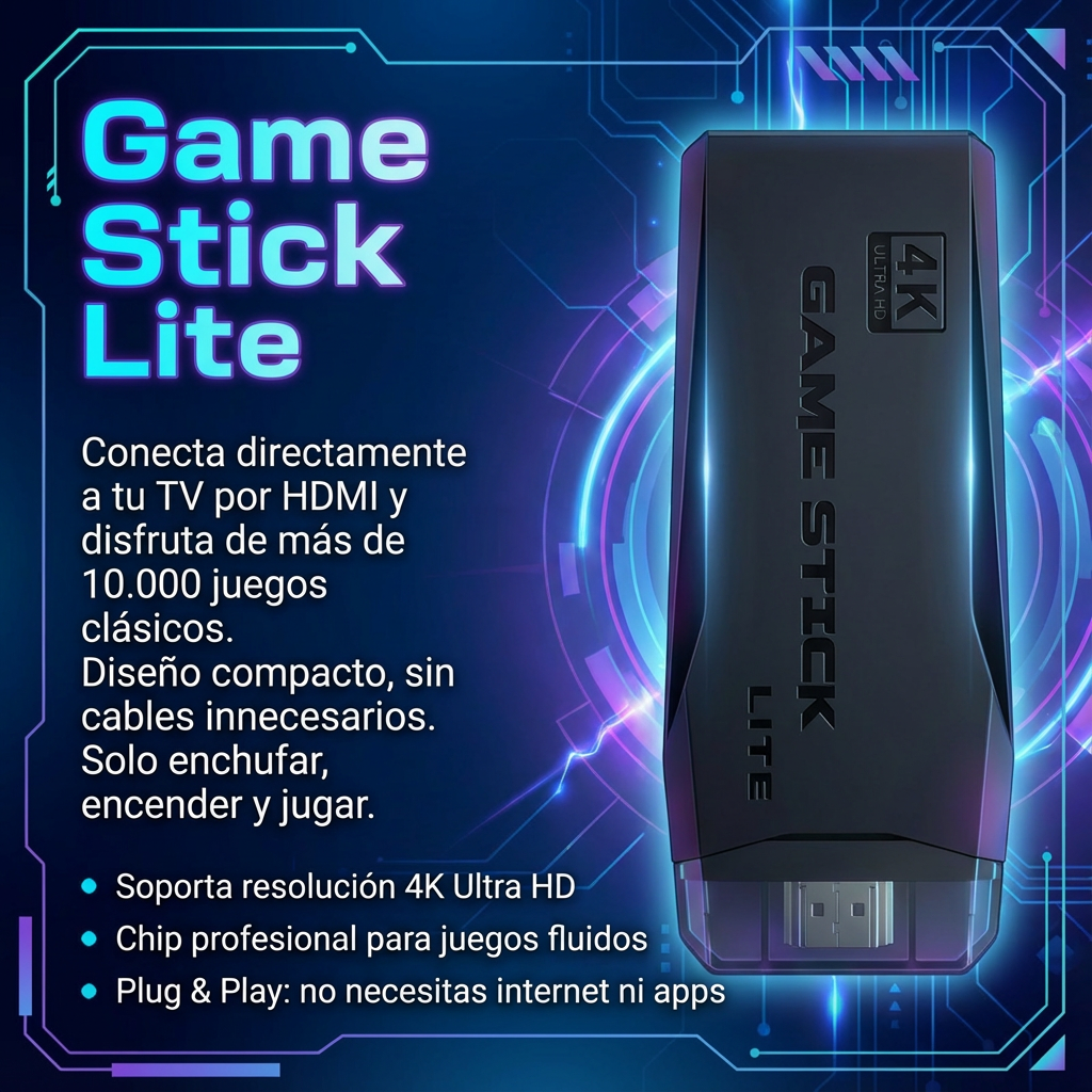 Consola Retro HDMI “Game Stick Lite”